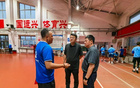 暖心鼓劲备战主场收官战｜市体育局慰问“东北超”哈尔滨队