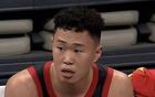 11记三分球中国男篮战胜乌拉圭，贺希宁就是男篮的进攻核心